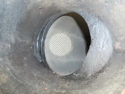 Fabrotech 8-250 Cast Iron Y Strainer Valve 8" Flanged 250PSI Wye