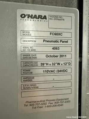 USED O'HARA FC60XC