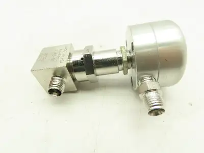 Parker 4A-P4K-11AC-SS Stainless Pneumatic Bellows Shut-Off Valve NC 1/4" Ports
