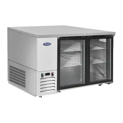 New | in-Stock Atosa New Atosa MBB48GGR 48" Glass Door Back Bar Cooler Stainless Steel Bottle Coolers Illinois US | Falcon Restaurant Supply #1375330