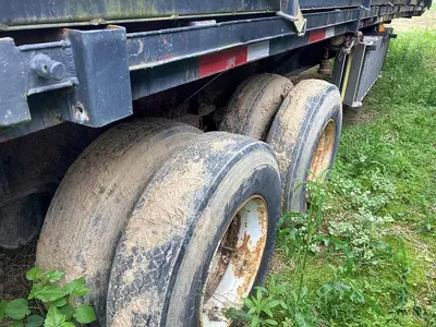 Used 2000 FONTAINE HFTW-5-10045FK FLATBED TRAILER Flatbed Trailers Pennsylvania US | East West Machinery & Drilling #1417069