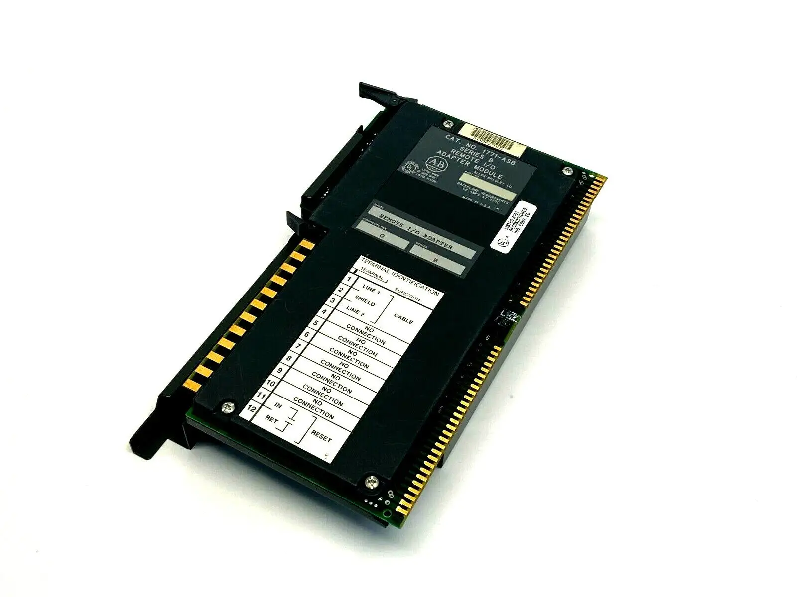 Used ALLEN-BRADLEY REMOTE I/O ADAPTER MODULE PLC Input & Output | Maverick Industrial Sales #1107200