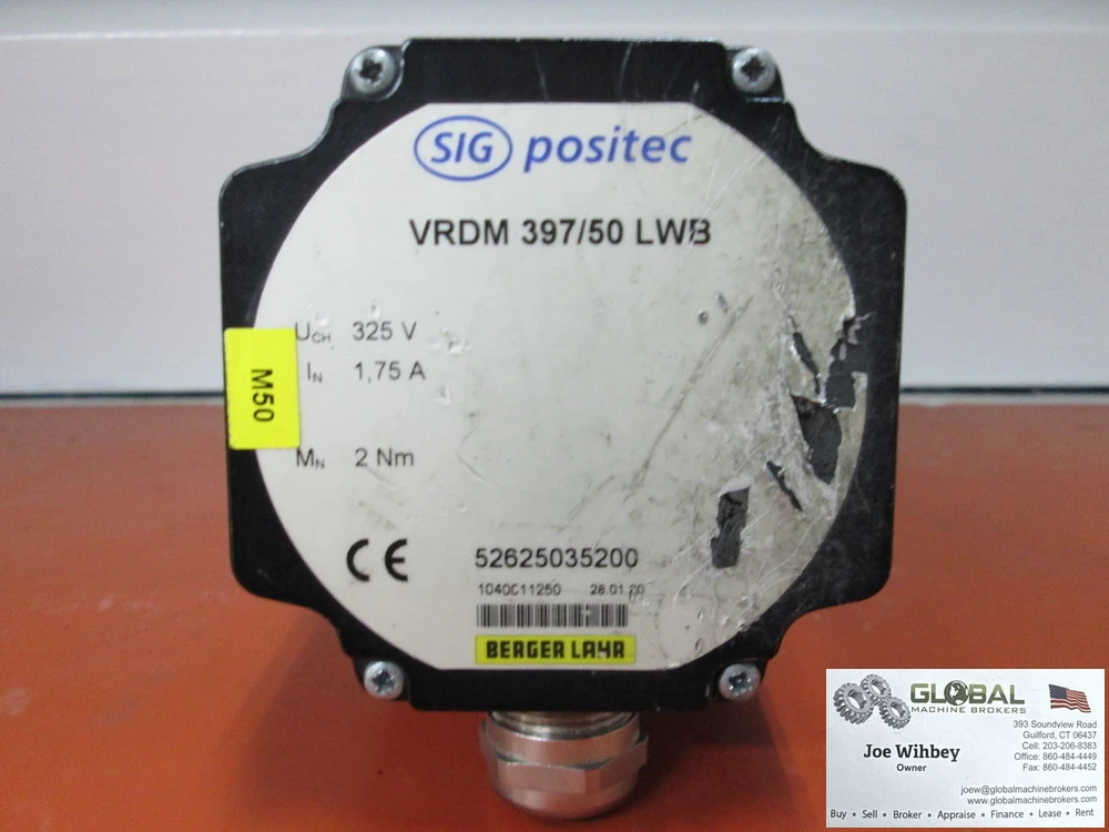 Berger Lahr Positec Stepper Motor VRDM 397/50 LWB