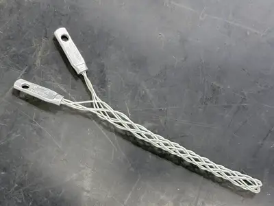 4 in. Mesh, Double Eye Strain Relief Cord Grip 0.32 in. - 0.43 in.