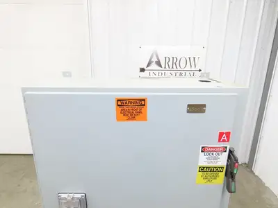 Hoffman Electrical Enclosure Control Panel 60x38x12" JIC 50A Breaker A60SA3812