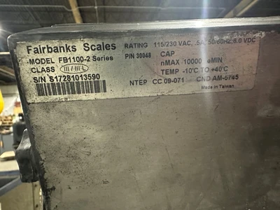 FAIRBANKS 1,000LBS. PORTABLE DIGITAL SCALE