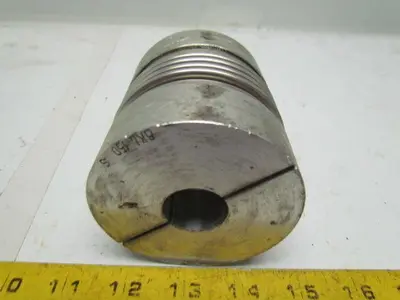 R+W BKL150S Bellows Coupling w/Clamping Hub Bore 19MMX25MM 94MM Overall Length