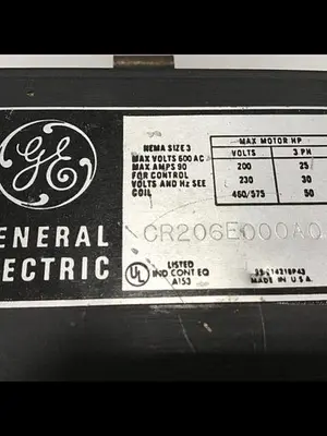 USED GENERAL ELECTRIC / GE CR206E000AQA
