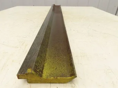 Press Brake Gooseneck Punch Die 45-9/16" Long 90° V 1/4" Finger 3-3/4" H