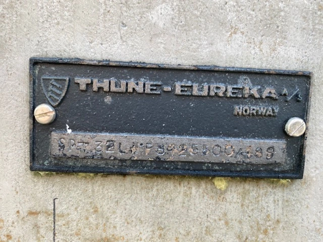 Used Thune Eureka SP-32L Sugar Pulp Dewatering Press Minnesota US | Peak Machinery, Inc. #286183