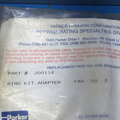 NEW Parker Hannifin 200114