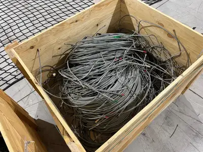 Used Incord Baynets LOT of 17 sections, and misc. hardware and cables Pallet Racking Michigan US | Maverick Industrial Sales #1401059