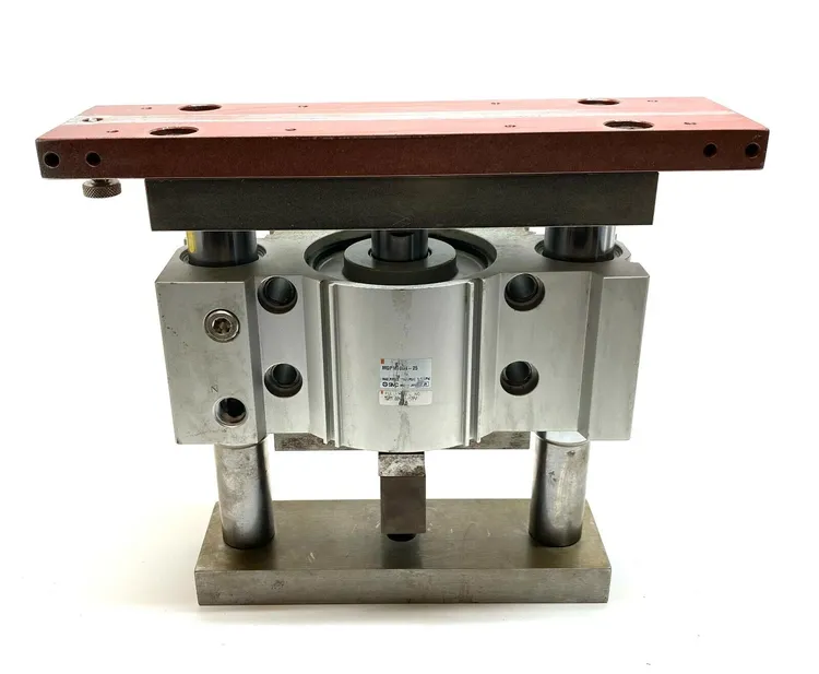 Used SMC COMPACT GUIDE CYLINDER Misc Industrial Equipment | Maverick Industrial Sales #1118386