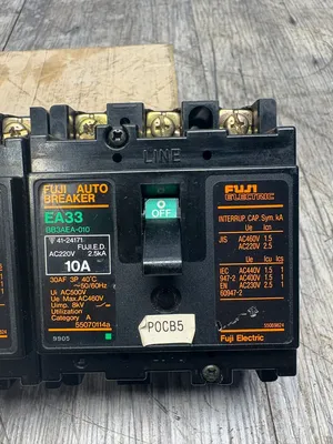 FUJI ELECTRIC BB3AEA-010 10A & EA33 BB3AEA-030 Electrical/PLC/Automation | ESS Industrial Equipment Sales (8)