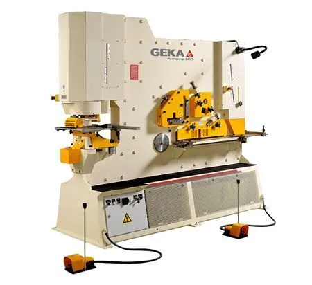 NEW 2025 GEKA 40 TON TO 220 TON OF PUNCHING AND SHEARING POWER