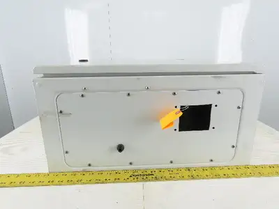 Schneider NSYS3D6630P 600mmx600mmx300mm Electrical Enclosure Hinged W/Back Plate