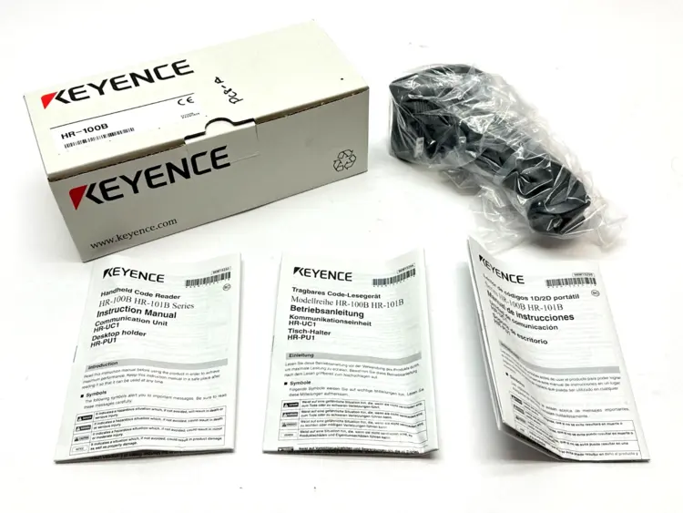 Used KEYENCE HANDHELD WIRELESS CODE READER, STANDARD, RED LIGHT SOURCE Lighting | Maverick Industrial Sales #1101245