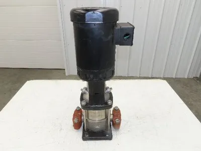 Grundfos CRN3-6 A-P-G-E-HQQE Vertical Centrifugal Pump 1.25" 15 GPM 1Hp 460V 3PH