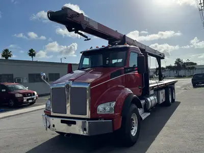 Used 2016 KENWORTH T880 Flatbed Trucks Florida US | Truck and Van Outlet #1509209