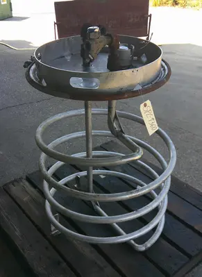 SPC9360  Heat Exchanger 10 sq.ft. tube coil type, Stainless Steel, tote heat exchanger coils