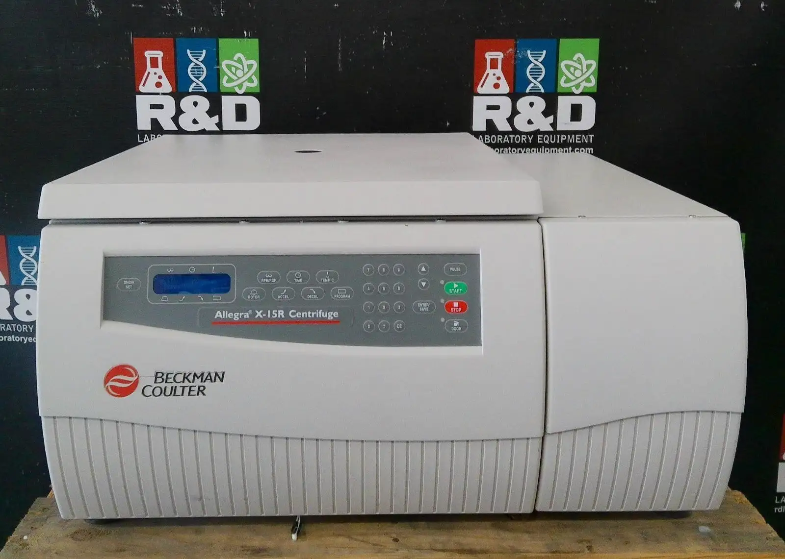 Beckman Allegra X-15R Refrigerated Benchtop Centrifuge w/Rotor & Buckets
