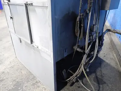 65" X 65" X 24" Blast Cabinet