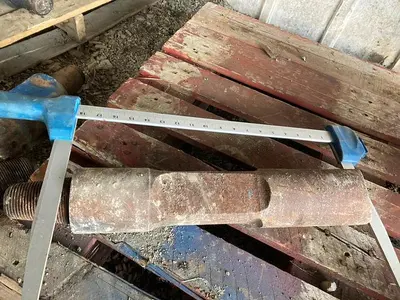 Used AFTERMARKET 18" X 3-5/8” DIAMETER WELD-ON PIN SUB ADAPTER Construction Equipment Parts Pennsylvania US | East West Machinery & Drilling #1417248