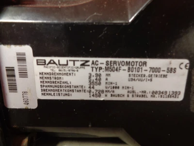 USED BAUTZ M504F-B0101-7000-5BS