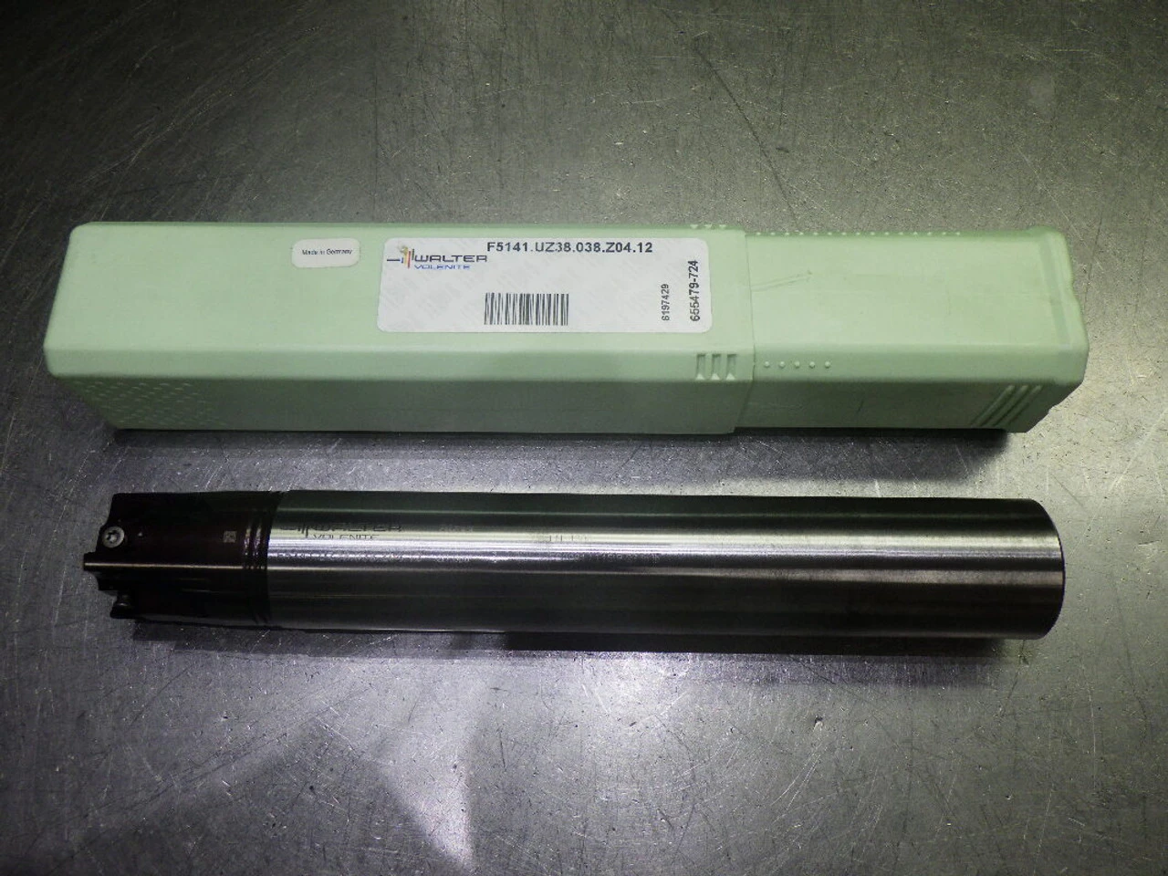 Walter 1.5" 4 Flute Coolant Thru Endmill F5141.UZ38.038.Z04.12 (LOC1468A)