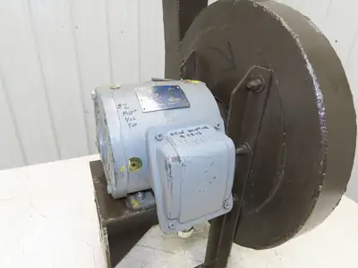 ILG 75-17 High Pressure Blower 1.5Hp Backward Incline IN 5" Out 3.5" Square