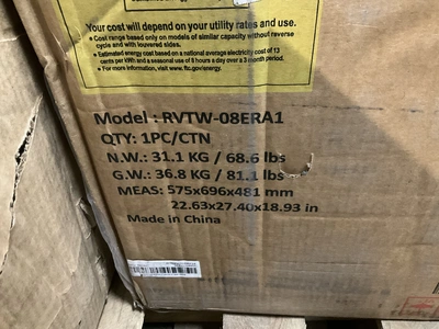 Used ROVSUN RVTW-08ERA1 Air Conditioning Equipment Michigan US | Miedema Asset Management Group #1425036