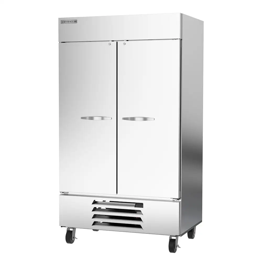 Beverage-Air HBF44HC-1 47" Horizon Series Two Section Reach In Freezer, (2) Left/right Hinge Solid Doors, 115v