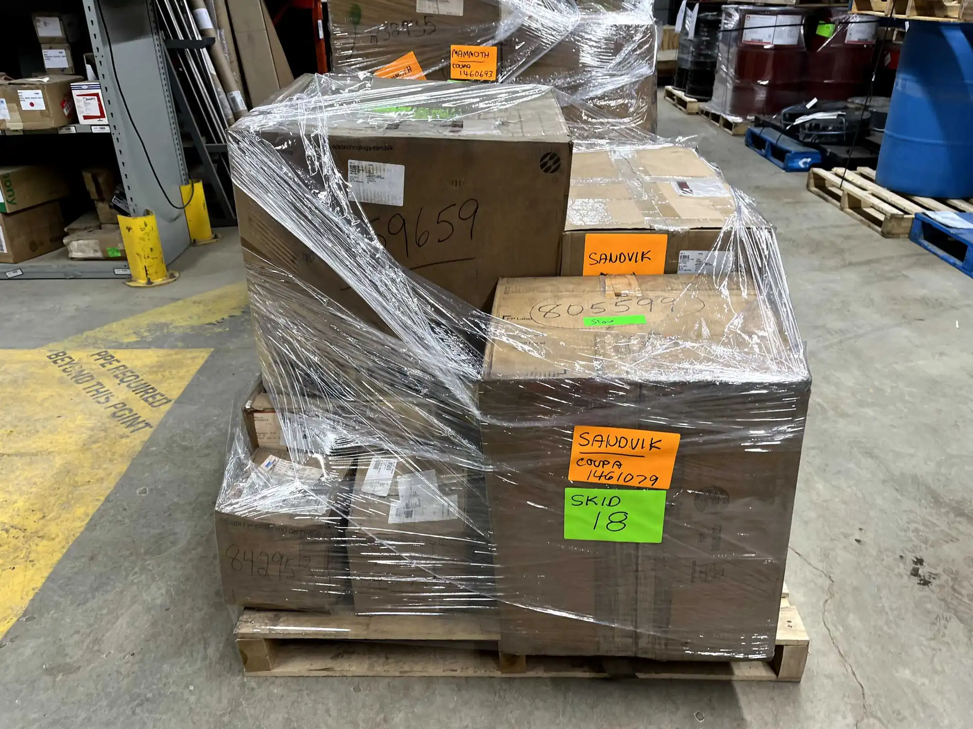 BULK LIST OF SANDVIK PARTS FOR DD420-40C JUMBO AND PEGASUS DRILL