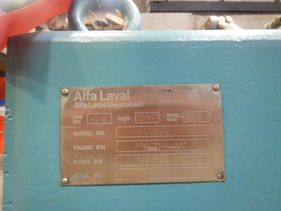 USED 1994 ALFA LAVAL NX418B-31
