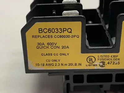Used BUSS BC6033PQ Miscellaneous Equipment (Electrical & Power) Ohio US | Surplus Asset Holdings #1363791
