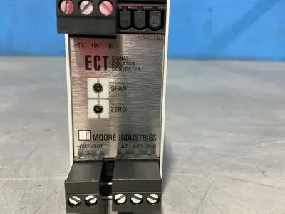 Used MOORE INDUSTRIES ECT/420MA/420MA/117AC/RF [DIN] Transducers Ohio US | HGR 24 #1478133