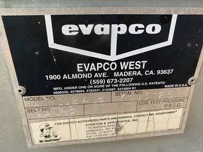 USED 2010 EVAPCO AT 112-418
