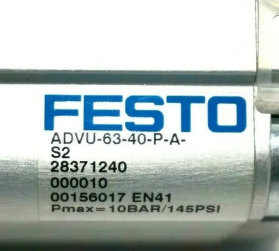 NEW FESTO ADVU-63-40-P-A COMPACT CYLINDER ADVU6340PA