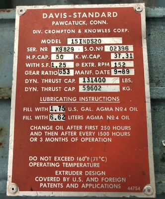 MARSHALL & WILLIAMS Co extrusion sheet line Extrusion Lines, Sheet Lines | Mark One Machinery (10)