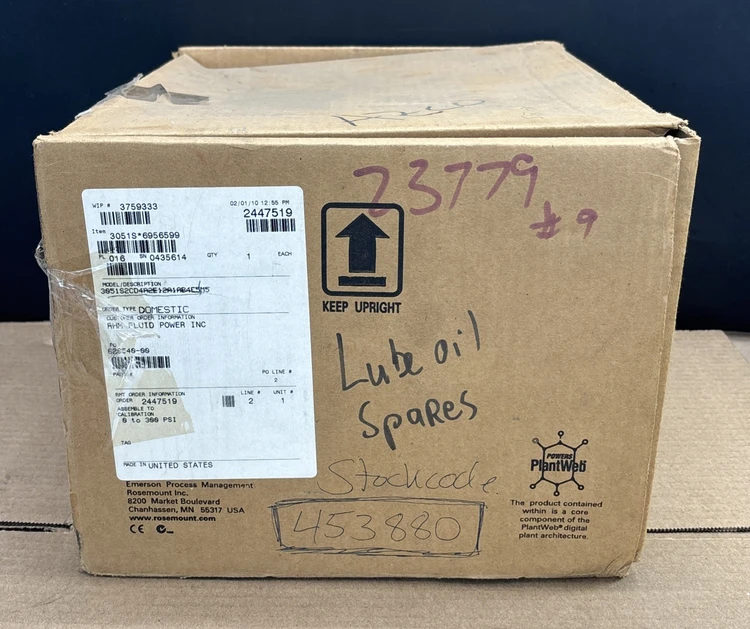 New | in-Stock Rosemount 3051SC2CD4A2E12A1AB4E5M5 Meters - Misc Indiana US | J&J Industrial Supply #1567510
