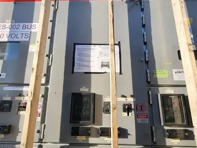 5 kV E-House Genset Control Room PDC w/ 9 x 1200 amp Breaker