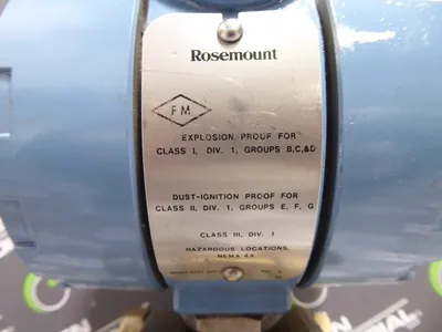 Rosemount 1151AP5E22B3 Alphaline Pressure Transmitter CAL. 0 - 55 IN HGA Used