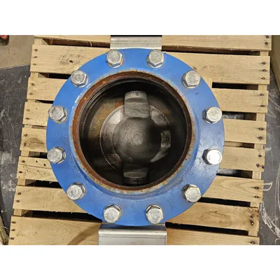 8" Roto-Disc Size 8 Spherical Valve Manual hand lever actuation [UNUSED!]