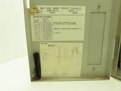 Square D IEC Combination Motor Controller 460V 10Hp