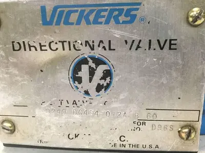 USED VICKERS 879249DG4S4012AB60