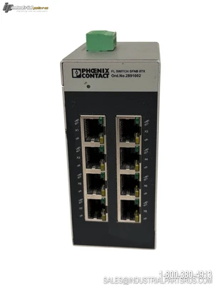 Used PHOENIX CONTACT 2891002 PLC Ethernet Equipment Kentucky US | Industrial Parts R Us Inc. #914024