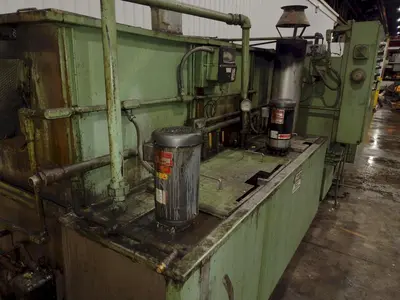20" DIAMETER JENSEN MODEL #8452 (WASH, RINSE & DRY) CONTINUOUS ROTARY DRUM PARTS WASHER: YOBRO #25068