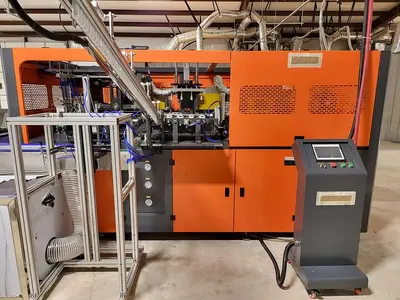 Blow Molder, 4-Cavity, 5,550 BPH, High Pressure Compressors, System - #4650904