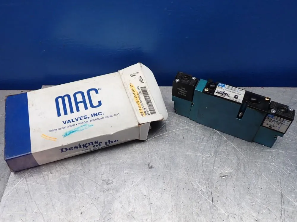 New | in-Stock MAC 92BFAF000DMDDAP1DM Valves/Fittings | HGR 24 #733067