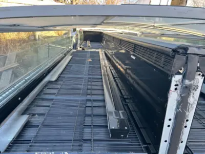 7-0037 2 Configurations Hussmann FWGL Single Deck Merchandiser for Frozen Applic